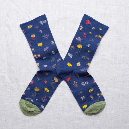 Bonne Maison Tiny Flowers | Midcalf Sock