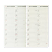 TRAVELER'S notebook 2026 Weekly + Memo Refill