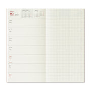 TRAVELER'S notebook 2026 Weekly + Memo Refill