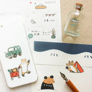Masao Takahata It's A Fun Camp! Stickers