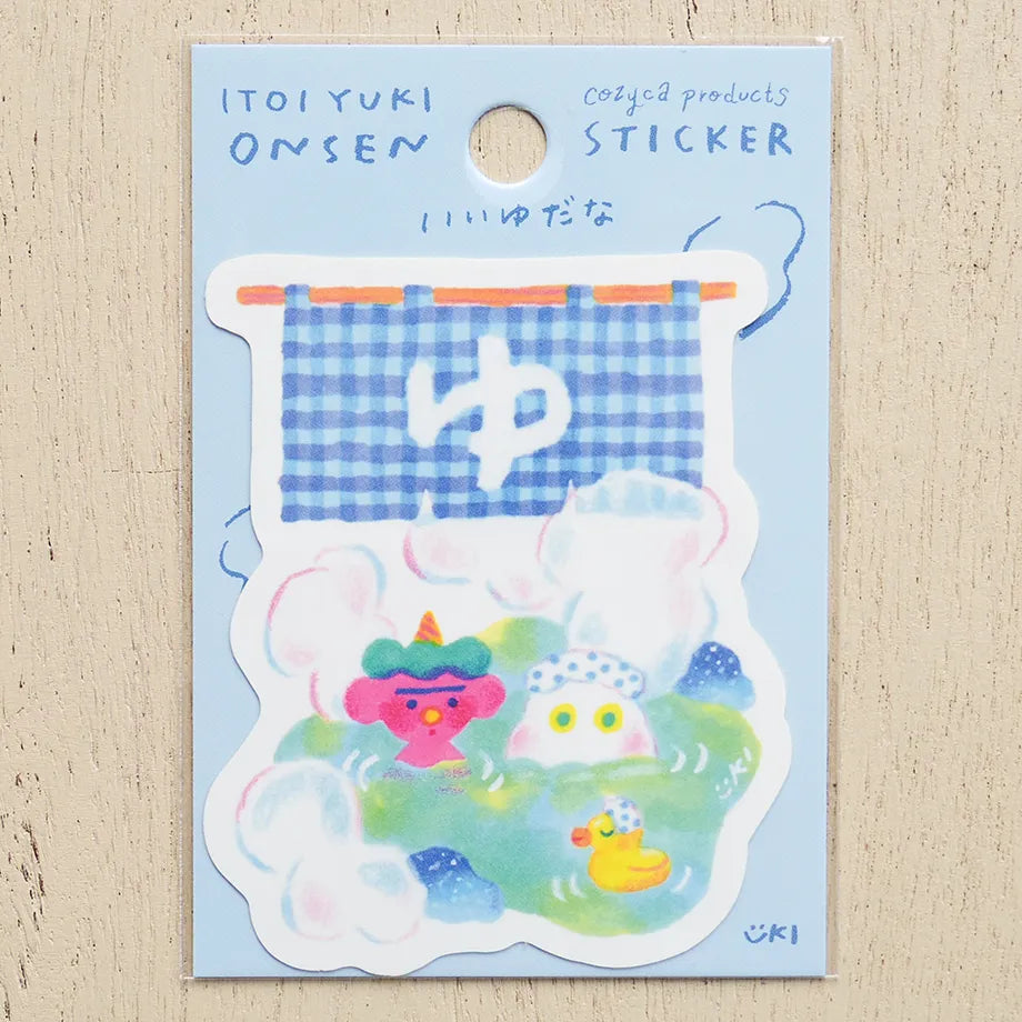 Onsen Sticker by Yuki Itoi