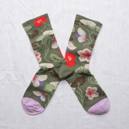 Bonne Maison Nasturtium | Midcalf Sock