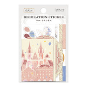 Midori Decoration Sticker | Pink
