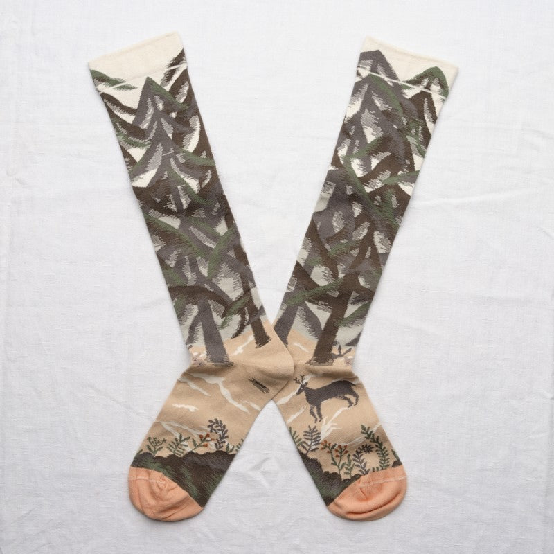 Bonne Maison Fir | Knee High Sock
