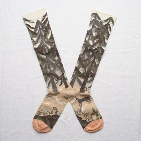 Bonne Maison Fir | Knee High Sock