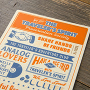TRAVELER'S notebook 2026 Clear Plastic Sheet