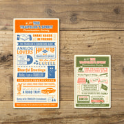 TRAVELER'S notebook 2026 Clear Plastic Sheet