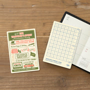TRAVELER'S notebook 2026 Clear Plastic Sheet | Passport Size