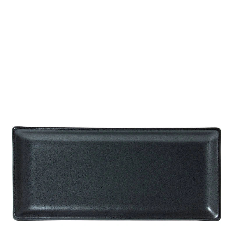 Iron Glaze Plate - 11” x 5"