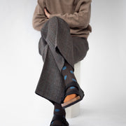 Bonne Maison Polka Dot Umber | Midcalf Sock