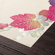 Autumn Grapes Washi Letter Pad