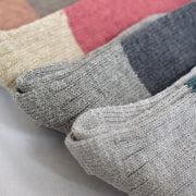 Nishiguchi Kutsushita Wool Cotton Slab Socks | Jungle Green