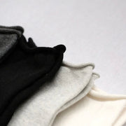 Nishiguchi Kutsushita Cashmere Cotton Socks | Black | Small Only