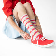 Bonne Maison Pink Stripe | Midcalf Sock