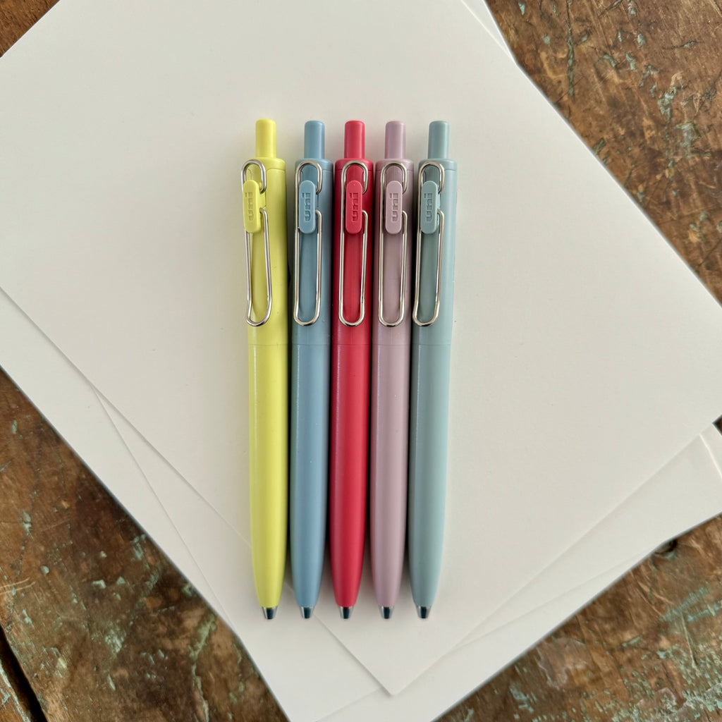 uniball One F Gel Pens