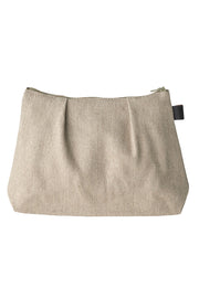 Fog Linen Natural Pouch - Seg