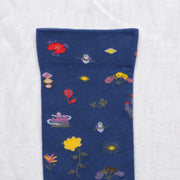 Bonne Maison Tiny Flowers | Midcalf Sock