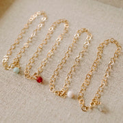 Modern-Day Friendship Bracelet - Asst Stones