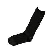 Nishiguchi Kutsushita Cashmere Cotton Socks | Black | Small Only