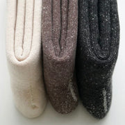 Hakne Cotton Wool Pile Socks | Ecru