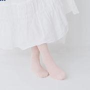Hakne Linen Ribbed Socks | Pink