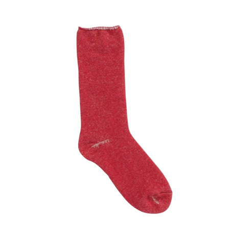 Hakne Cotton Wool Pile Socks | Coral (2025 Limited Color)