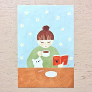 Mariko Fukuoka Meow Postcard Set