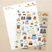 Mariko Fukuoka Let's Go on a Trip Stickers