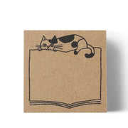 Stamp | Cat Helps a Note