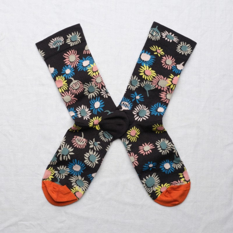 Bonne Maison Sunflower | Midcalf Sock