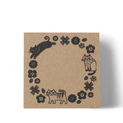 Stamp | Cat Flower Circle