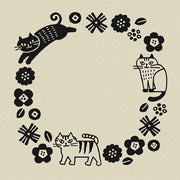 Stamp | Cat Flower Circle