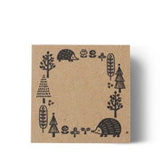 Stamp | Hedgehog Forest Circle