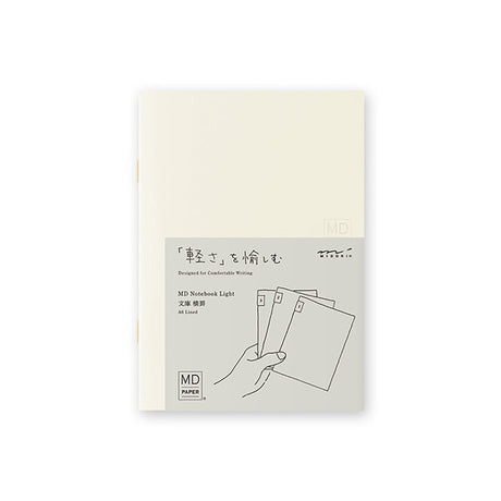 MD Diary Notebook A6 - Lined 3-Pack