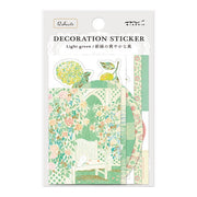 Midori Decoration Sticker | Yellow-Green