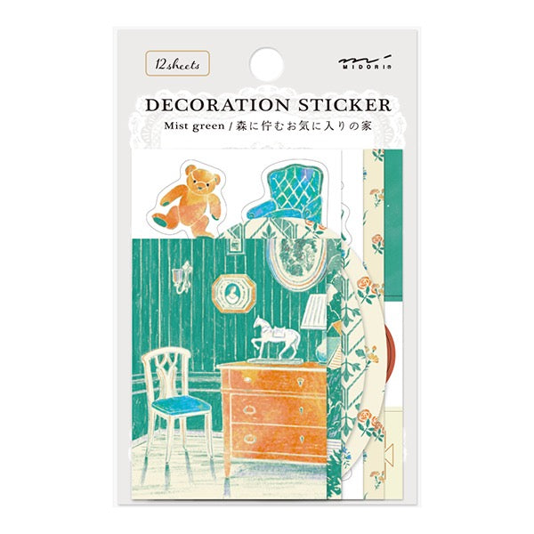 Midori Decoration Sticker | Green