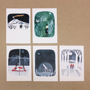 Nishi Shuku Scene Postcard Set