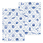Midori B6 Yuru Log Notebook - Blue Nordic