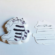 Toraneko Bonbon Cat Cutout Card (A)