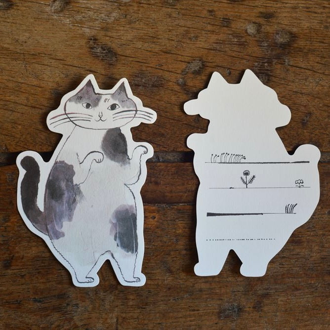 Toraneko Bonbon Cat Cutout Card (D)