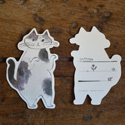 Toraneko Bonbon Cat Cutout Card (D)