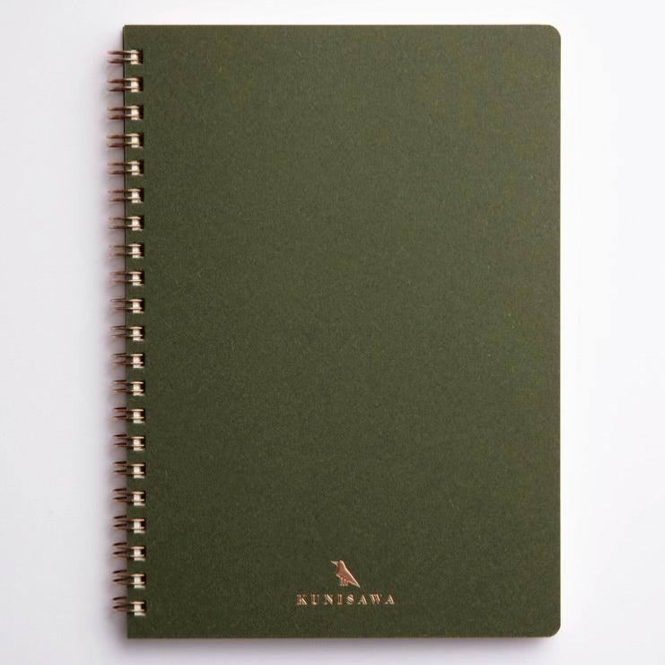 Kunisawa Find Ring Notebook - Juniper
