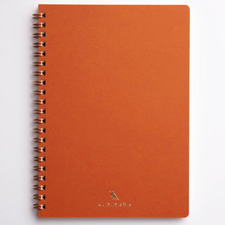 Kunisawa Find Ring Notebook - Tangerine