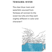 Nishiguchi Kutsushita Linen Ribbed Socks | Tenkawa River (2025 Limited Color)