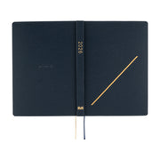 HOBONICHI TECHO HON 2026 | A6 | SLASH: NAVY | ENGLISH