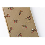 HOBONICHI TECHO 2026 | WEEKS | Bow & Tie Galloping Horses