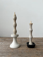 Fluid | Stoneware Candle Holder