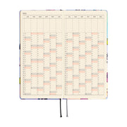 HOBONICHI TECHO 2026 | WEEKS | Candy Stripper: Random Dog & Cat (Aurora)