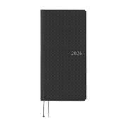 HOBONICHI TECHO 2026 | WEEKS | Paper Series: Black Gingham
