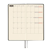 HOBONICHI TECHO 2026 | WEEKS | Paper Series: Black Gingham